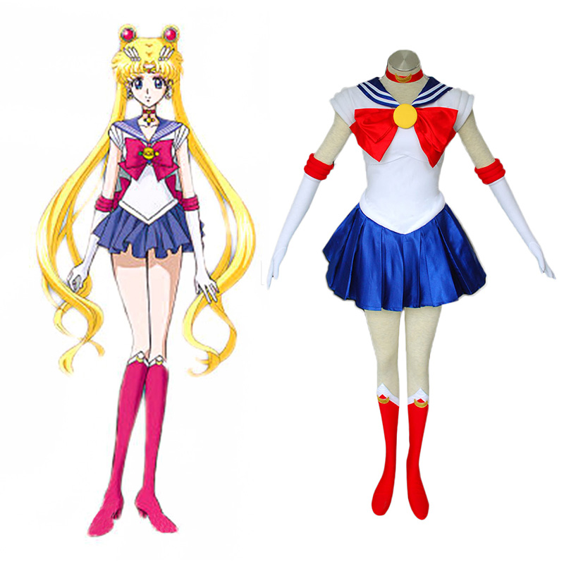 Sailor Moon Usagi Tsukino 1 Cosplay Kostym Sverige