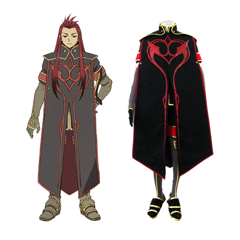 Tales of the Abyss Asch 1 Cosplay Kostym Sverige