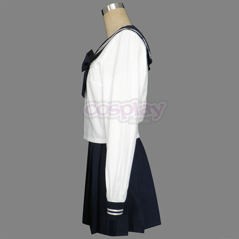 Long Sleeves Sailor Uniform 9 Cosplay Kostym Sverige
