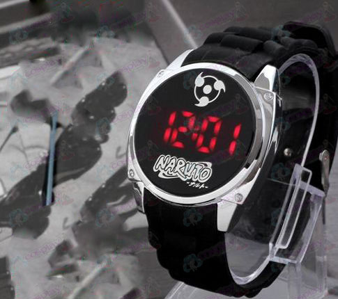 Naruto tre krok jade logo LED pekskärm watch