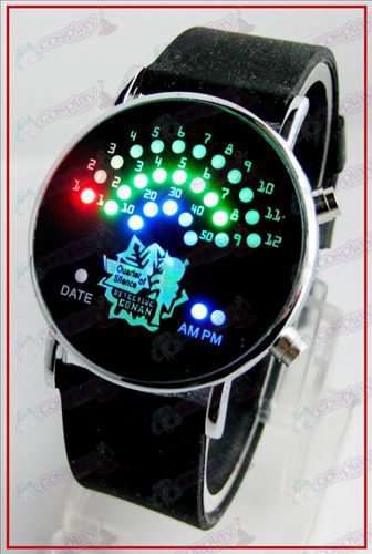 Färgglada koreanska Fan LED klockor - Conan 15 årsdag