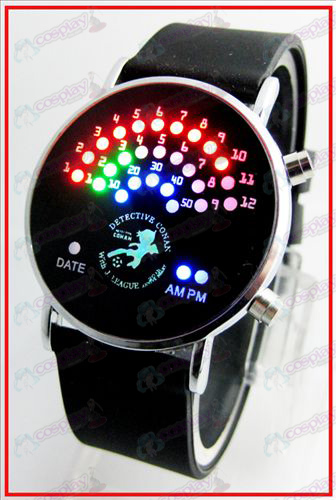 Färgglada koreanska Fan LED klockor - Conan 16 årsdag