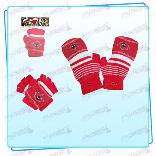 Bleach Tillbehör Fire dubbla handske (röd)