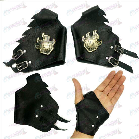 Bleach Tillbehör logo läder handskar koppar