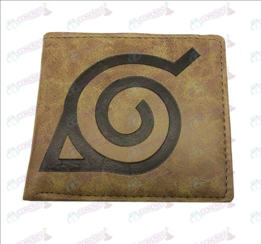 Naruto Konoha matt plånbok