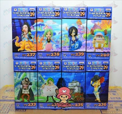 76 på uppdrag av åtta One Piece tillbehör Doll (box)