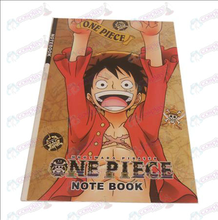 Luffy One Piece tillbehör Notebook
