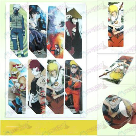 SQ017-Naruto anime stora bokmärken (5 versionen av priset)