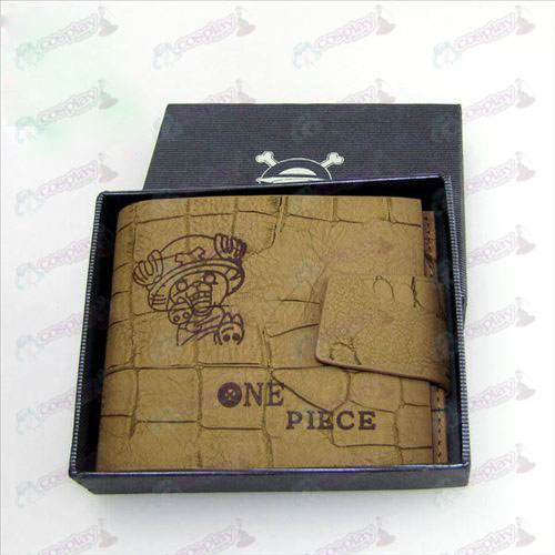 One Piece Tillbehör Chopper plånbok (B)