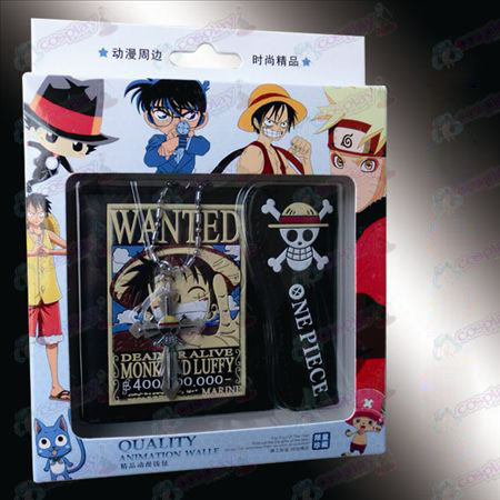 Cross halsband co-laddad plånbok - Luffy sökes