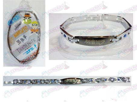 Hatsune rostfritt stål diamanthalsband