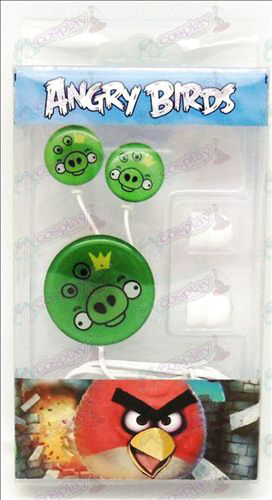 Epoxi headset (Angry Birds Tillbehör Grön Pig)