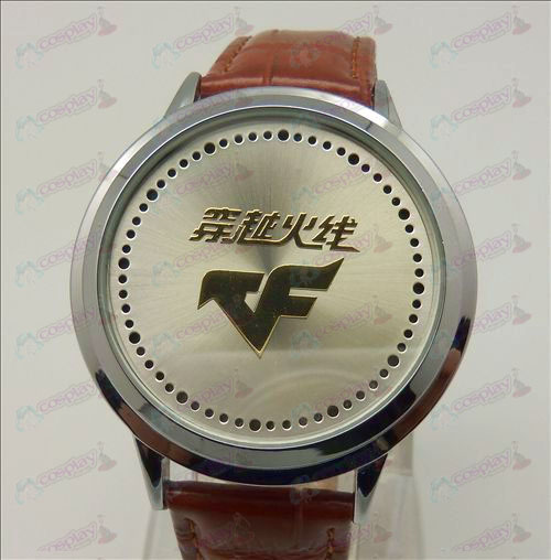 Avancerad pekskärm LED Watch (CrossFire Tillbehör logotyp)