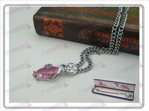 Final Fantasy Tillbehör Collectors Edition inbundna Necklace (Pink)