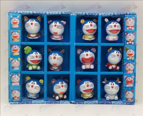 12 Zodiac Doraemon docka