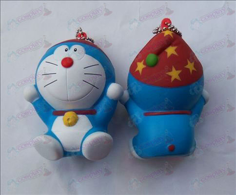 Äkta Doraemon docka pärlor (a)