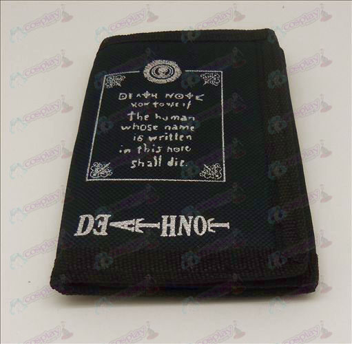 Canvas plånboken (Death Note Tillbehör Text 1)