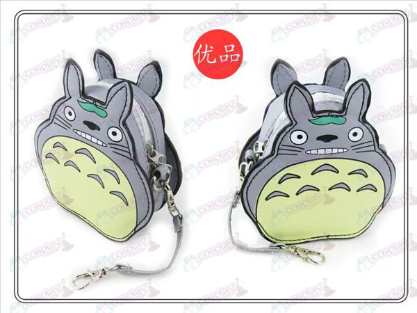 II Min granne Totoro Tillbehör Purse (grå)