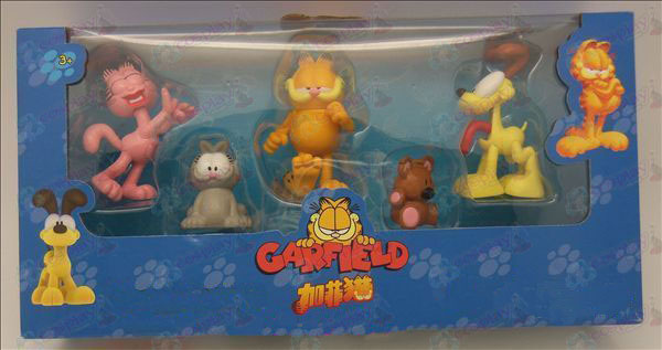 Garfield dockor Förpackningar