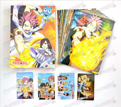 Fairy Tail Accessoarer Vykort + Card A