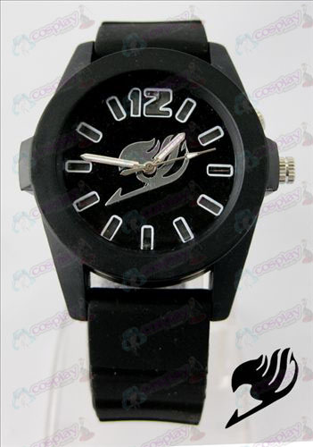 Fairy Tail Tillbehör färgglada blinkande lampor Watch - Black