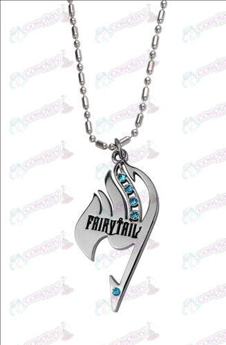 Fairy Tail med diamanthalsband (Blue Diamond)