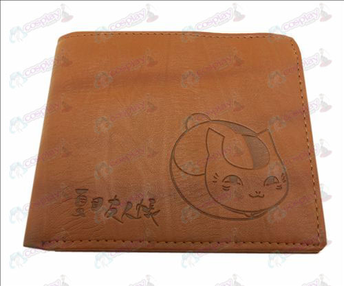 Blister Natsume Book of Friends Tillbehör läder plånbok
