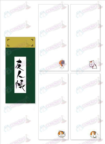 Natsume: s Book of Friends Tillbehör Skrapa Long Pad 024