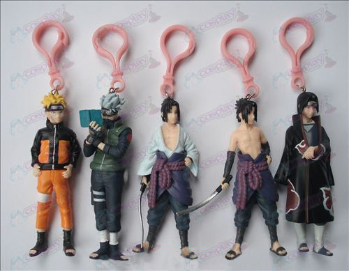 5 modeller Naruto nyckelring
