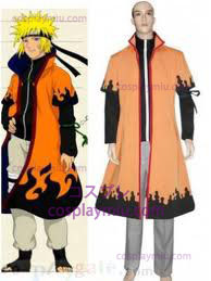 Naruto Uzumaki Naruto Cosplay Kostym - 6th Hokage Edition