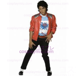 Michael Jackson Beat It Kostymer Jacket Cosplay