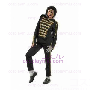 Michael Jackson Militär Prince Black Cosplay Kostym