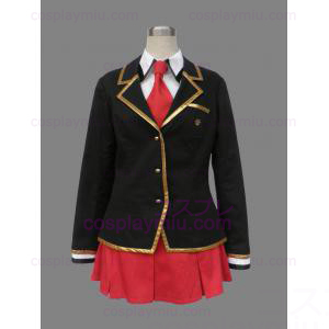 Baka till Test till Shoukanjuu Girl Winter Uniform Cosplay Kostym