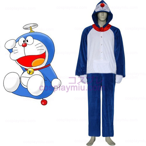 Doraemon Cosplay kostym