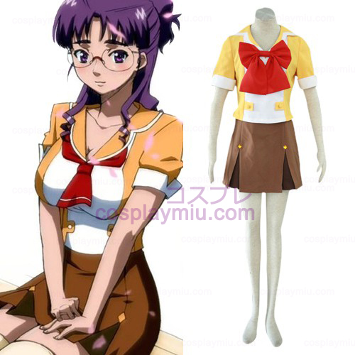 Macross Frontier Mihoshi Academy Uniform Cosplay Kostym