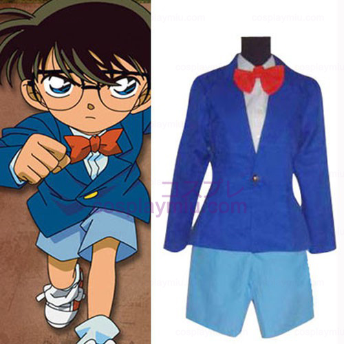 Detective Conan Conan Edogawa Cosplay Kostym