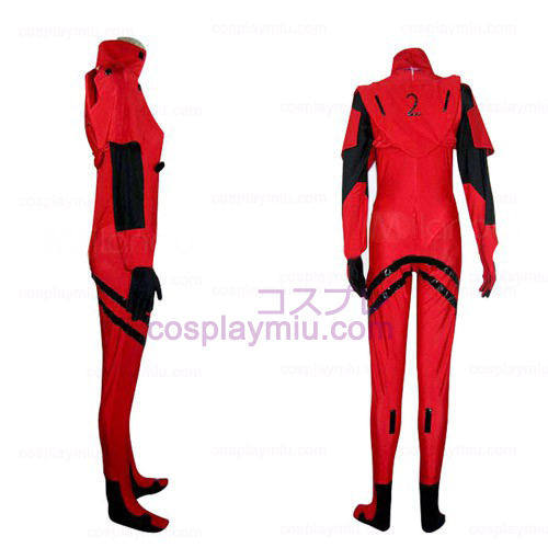 Soryu Asuka Rangerei Cosplay kostym