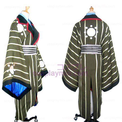 Sengoku Basara 2 Katakura Kojyuurou Cosplay Kostym