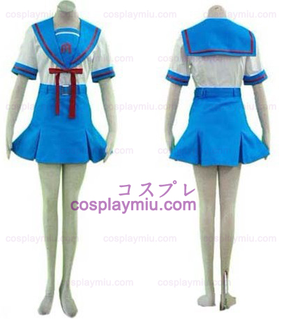 Japansk skoluniform Suzumiya Haruhi Cosplay Kostym