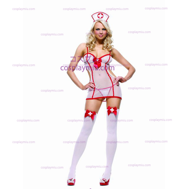 Sjuksköterska Knockout Sexy Adult kostym