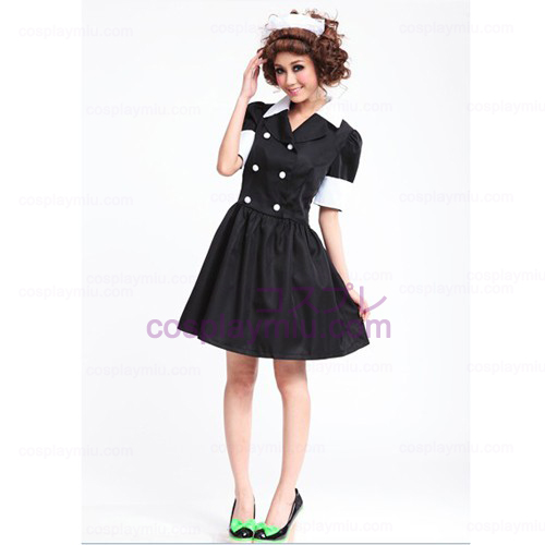 Lolita Cosplay kostym / svart barbiedocka Kostymer Maid