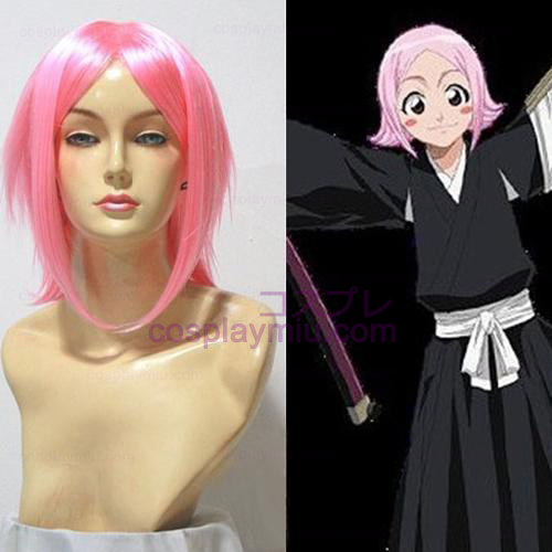 Bleach 11: e divisionen Kusajika Yachiru Pink Cosplay Peruker