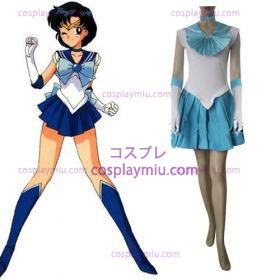 Sailor Moon Sailor Merkur Kvinnor Cosplay Kostym