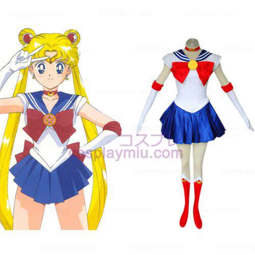 Sailor Moon Serena Tsukino Cosplay Kostym