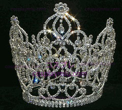 Crystal Crown med Dangles