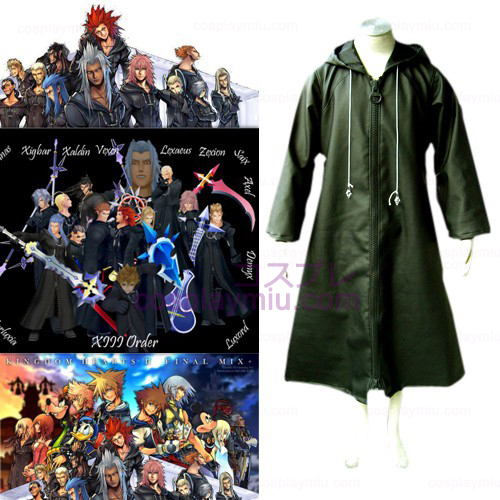 Kingdom Hearts 2 Organisation XIII 13 Cosplay Kostym