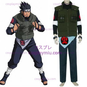 Naruto Asuma Sarutobi Cosplay kostym