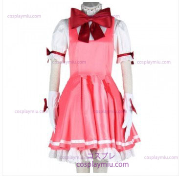 Cardcaptor Sakura Kinomoto Pink Cosplay Kostym