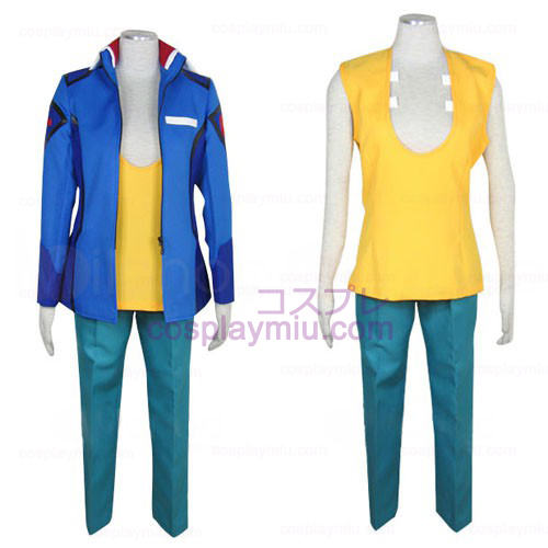 Gundam Seed Destiny jordallians Male Uniform Cosplay Kostym