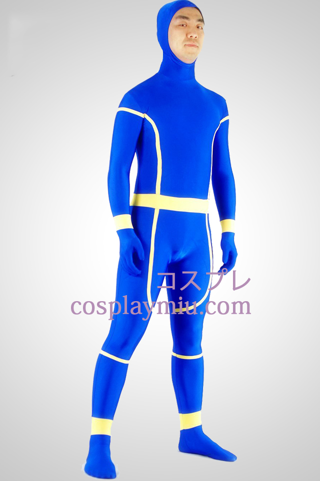 Cyclops Lycra Spandex Superhjälte Zentai Suit